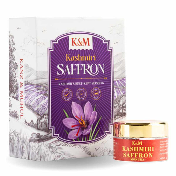 K&M Kashmiri Mongra Saffron – Grade A++ | Premium Quality Kesar