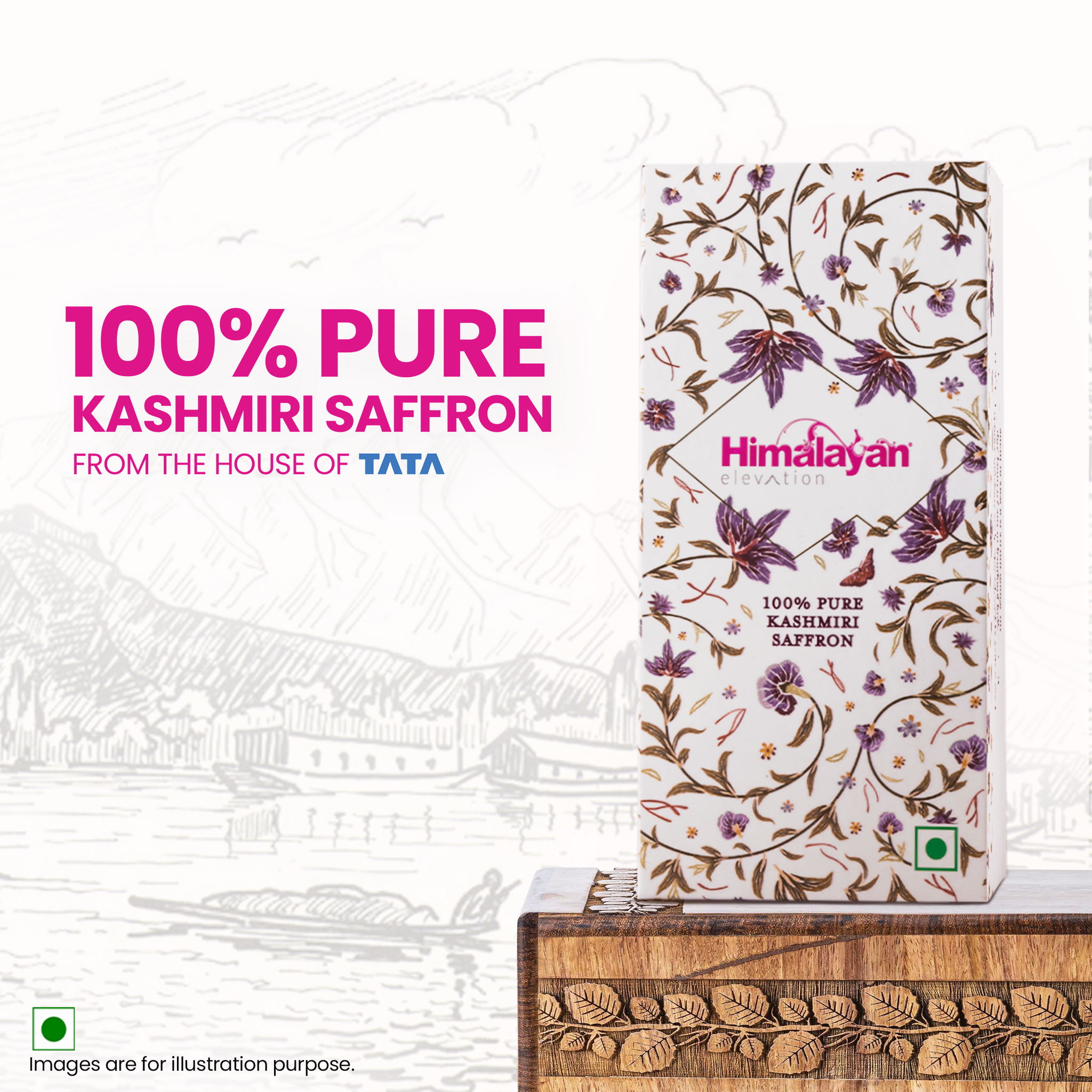 100% Pure Kashmiri Saffron
