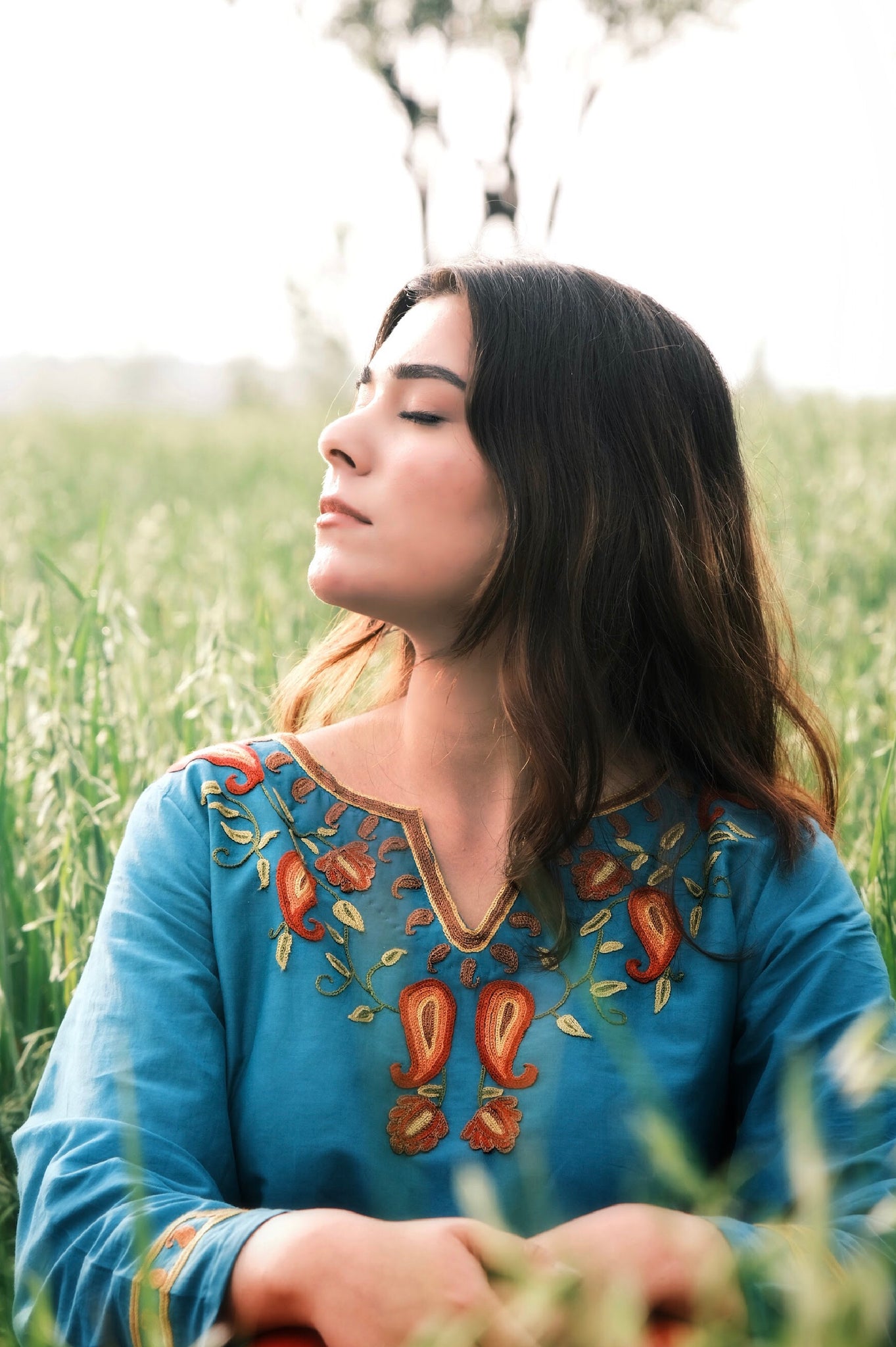 K&M Teal Summer Kurti