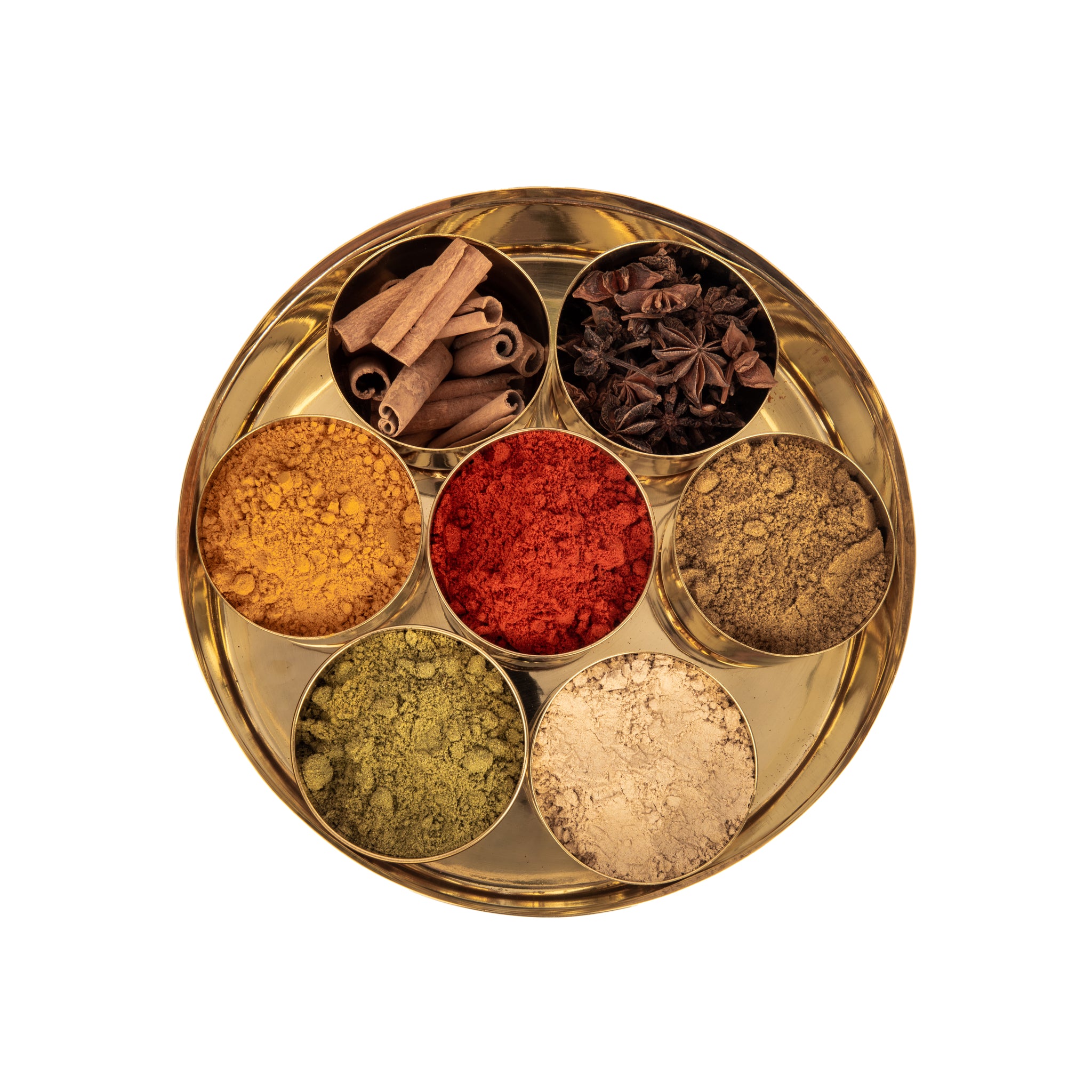 K&M Brass Spice Box (Large)