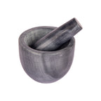 K&M Mortar & Pestle - Black Marble