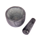K&M Mortar & Pestle - Black Marble