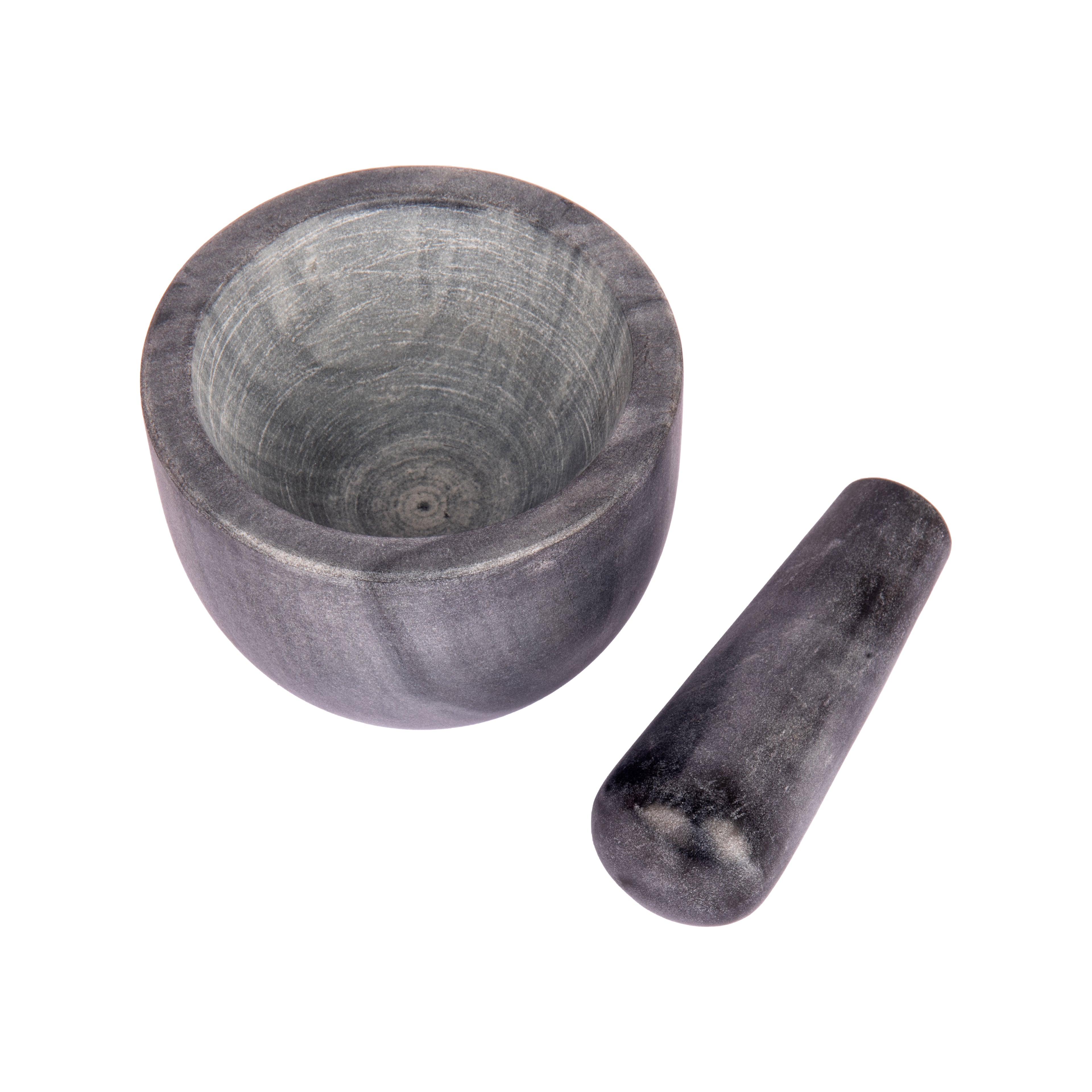 K&M Mortar & Pestle - Black Marble