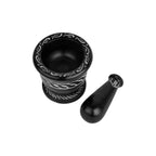 K&M Mortar & Pestle - Black Marble