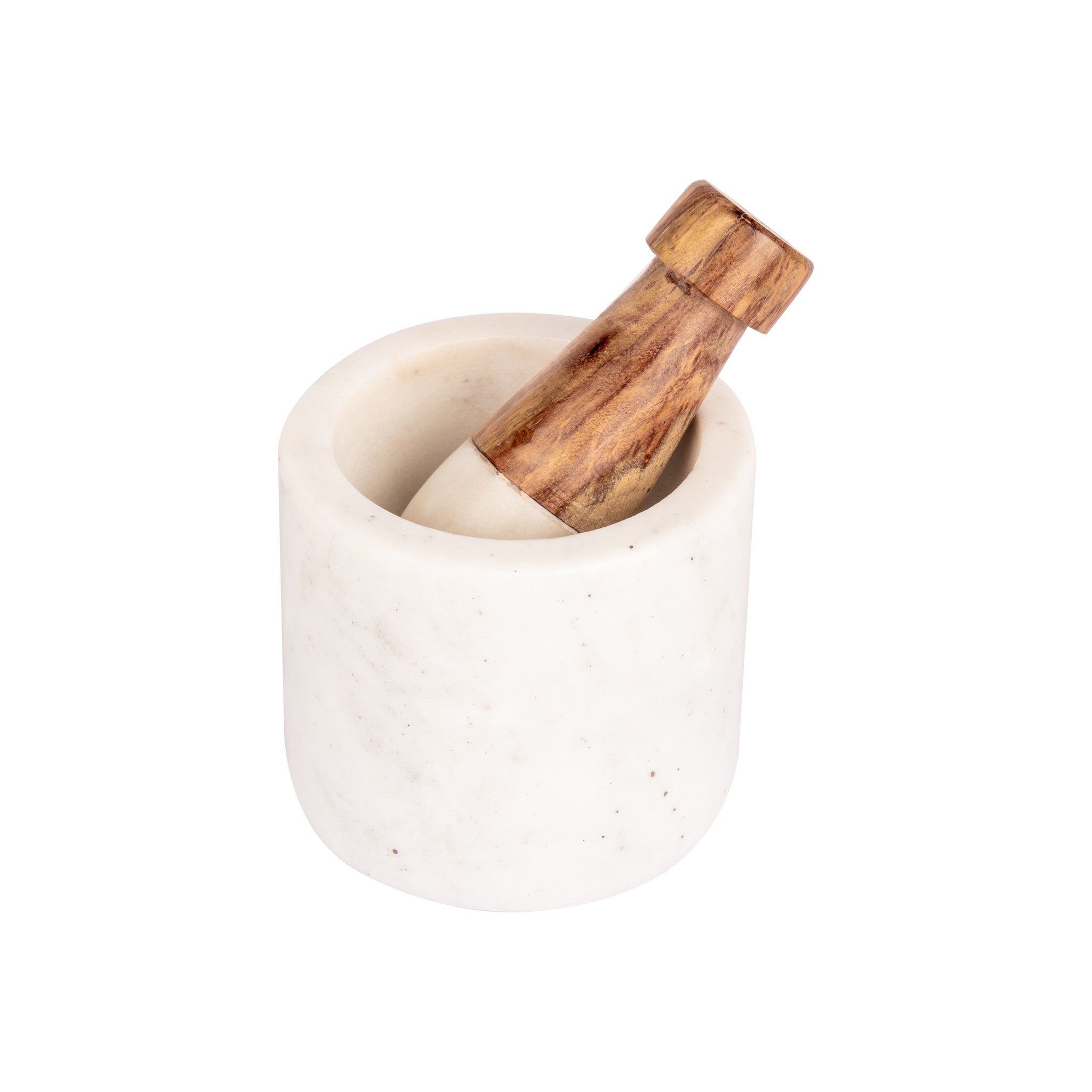 K&M White Mortar Pestle