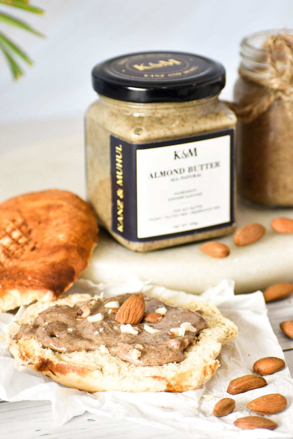 K&M All-Natural Almond Butter - 200 grams