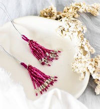 Pink & Silver / Chandelier