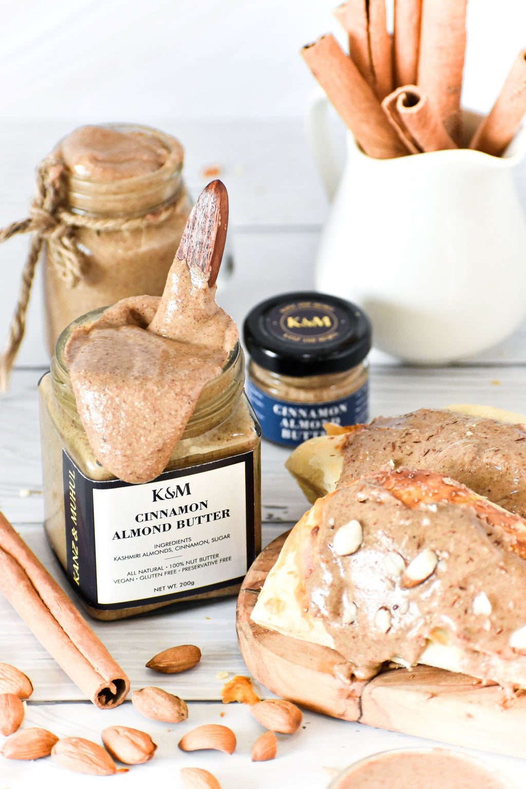 K&M Cinnamon Almond Butter - 200 grams