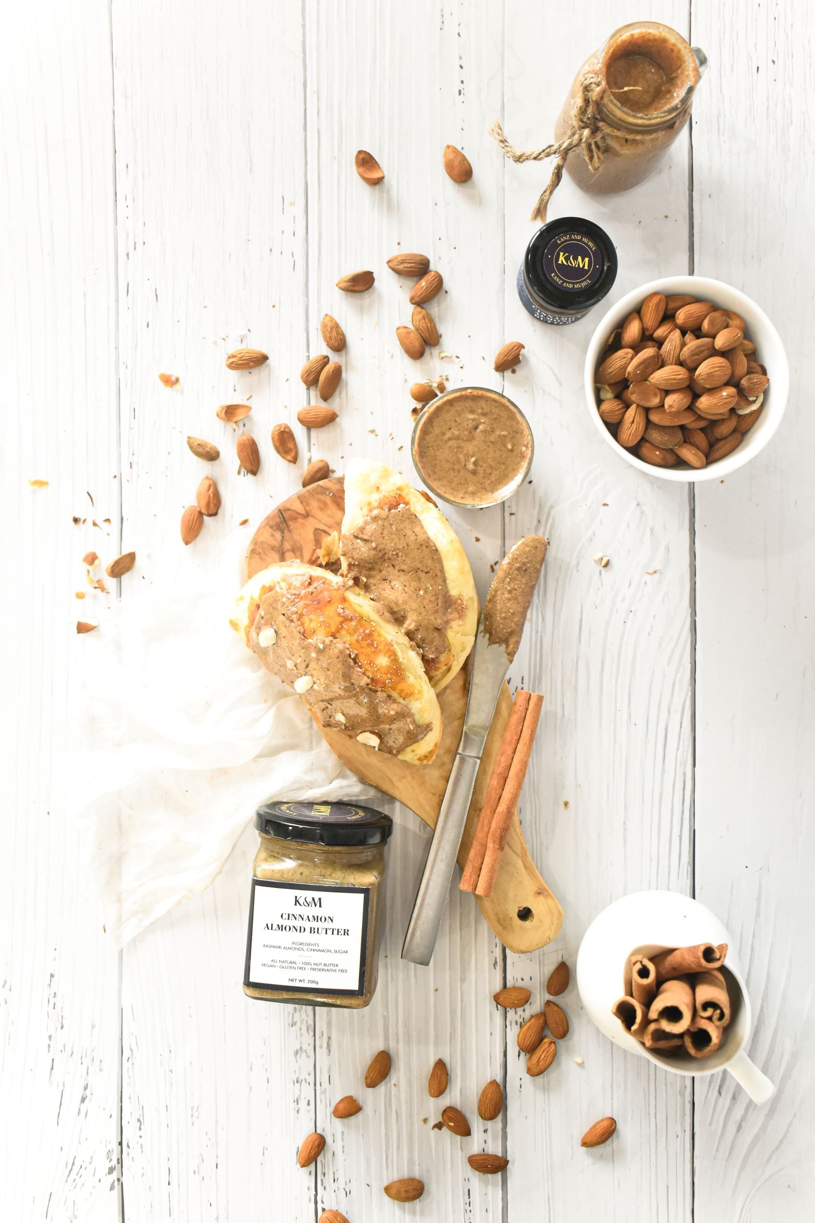 K&M Cinnamon Almond Butter - 200 grams