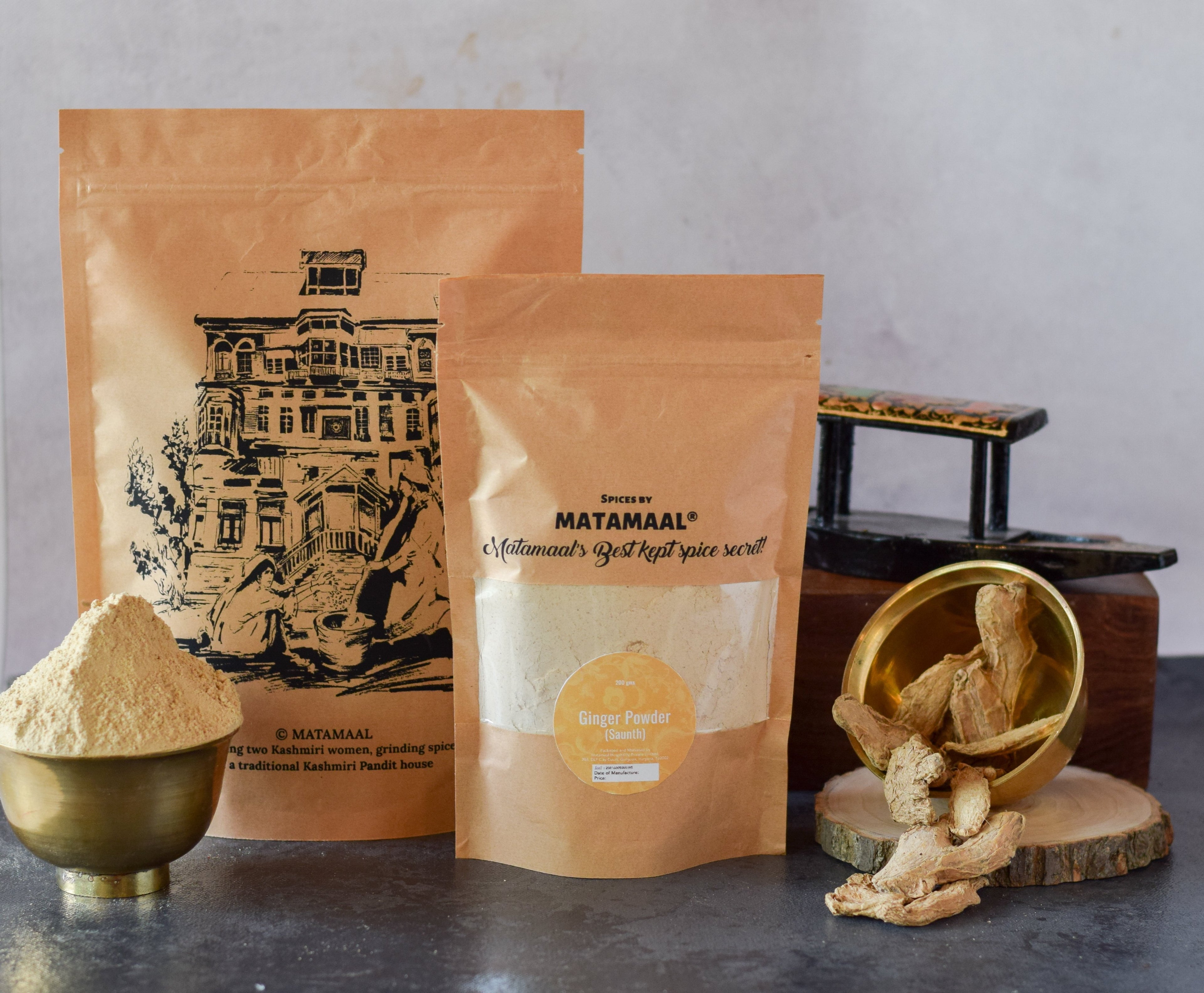 Ginger Powder (Saunth) - Kanz & Muhul 