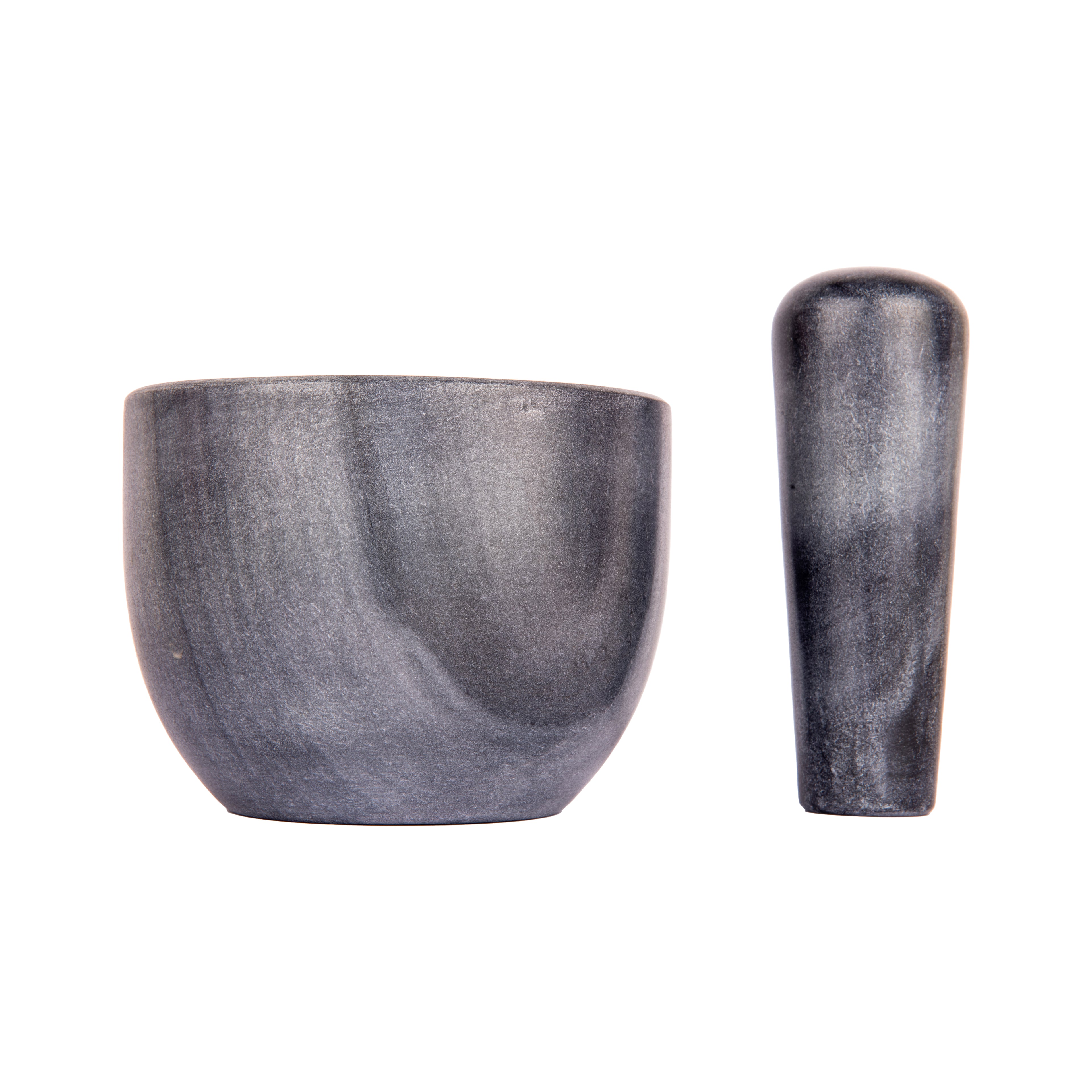 K&M Mortar & Pestle - Black Marble