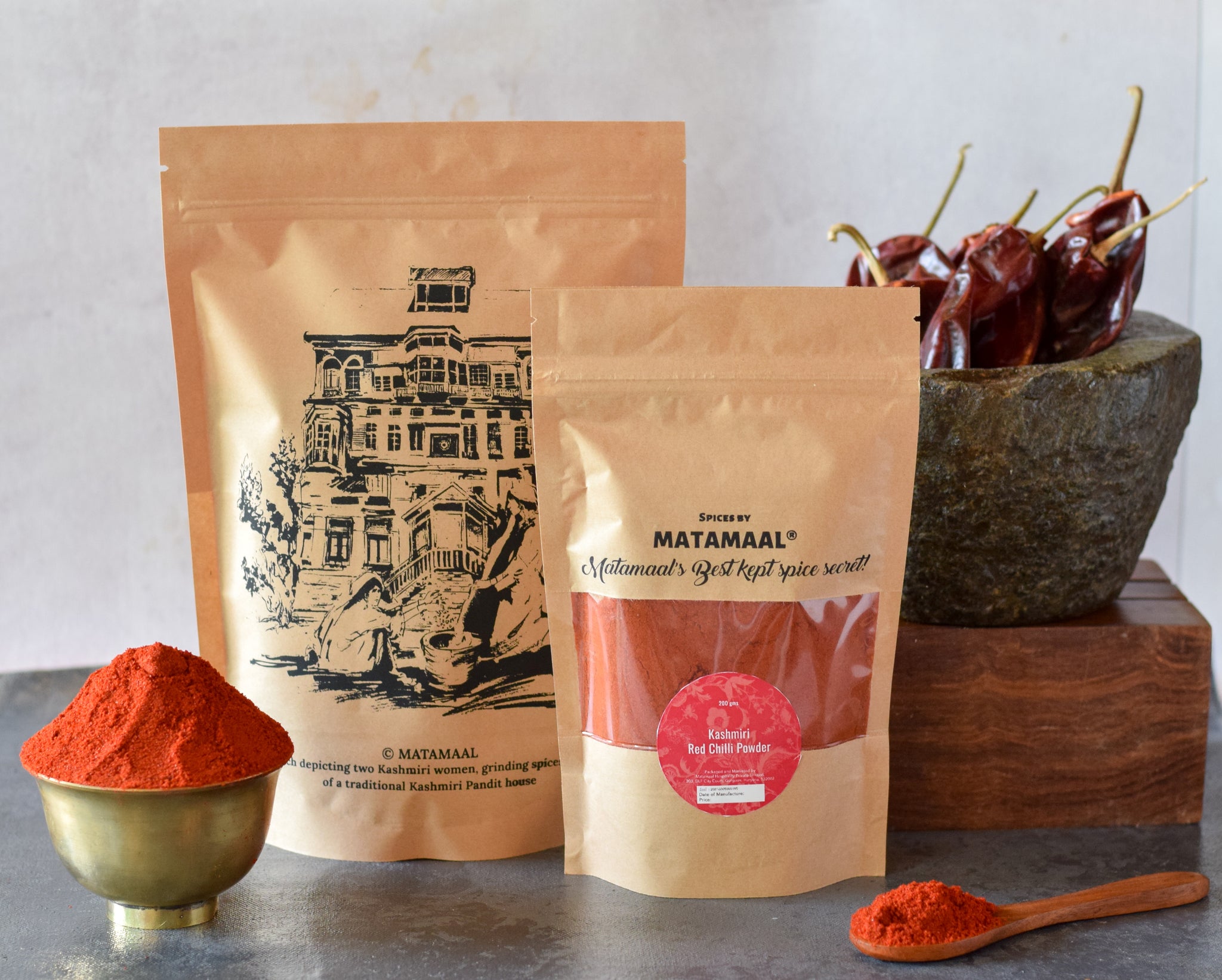 Kashmiri Red Chilli Powder - Kanz & Muhul 