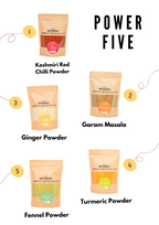 Pack of power 5 - 200 g each - Kanz & Muhul 