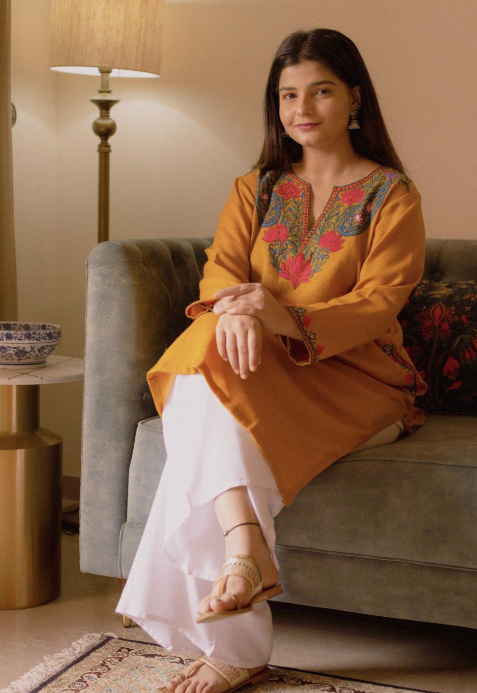 Mustard Pheran