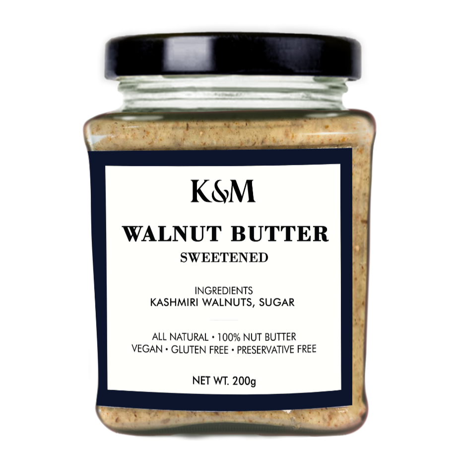 K&M Walnut Butter Sweetened - 200g
