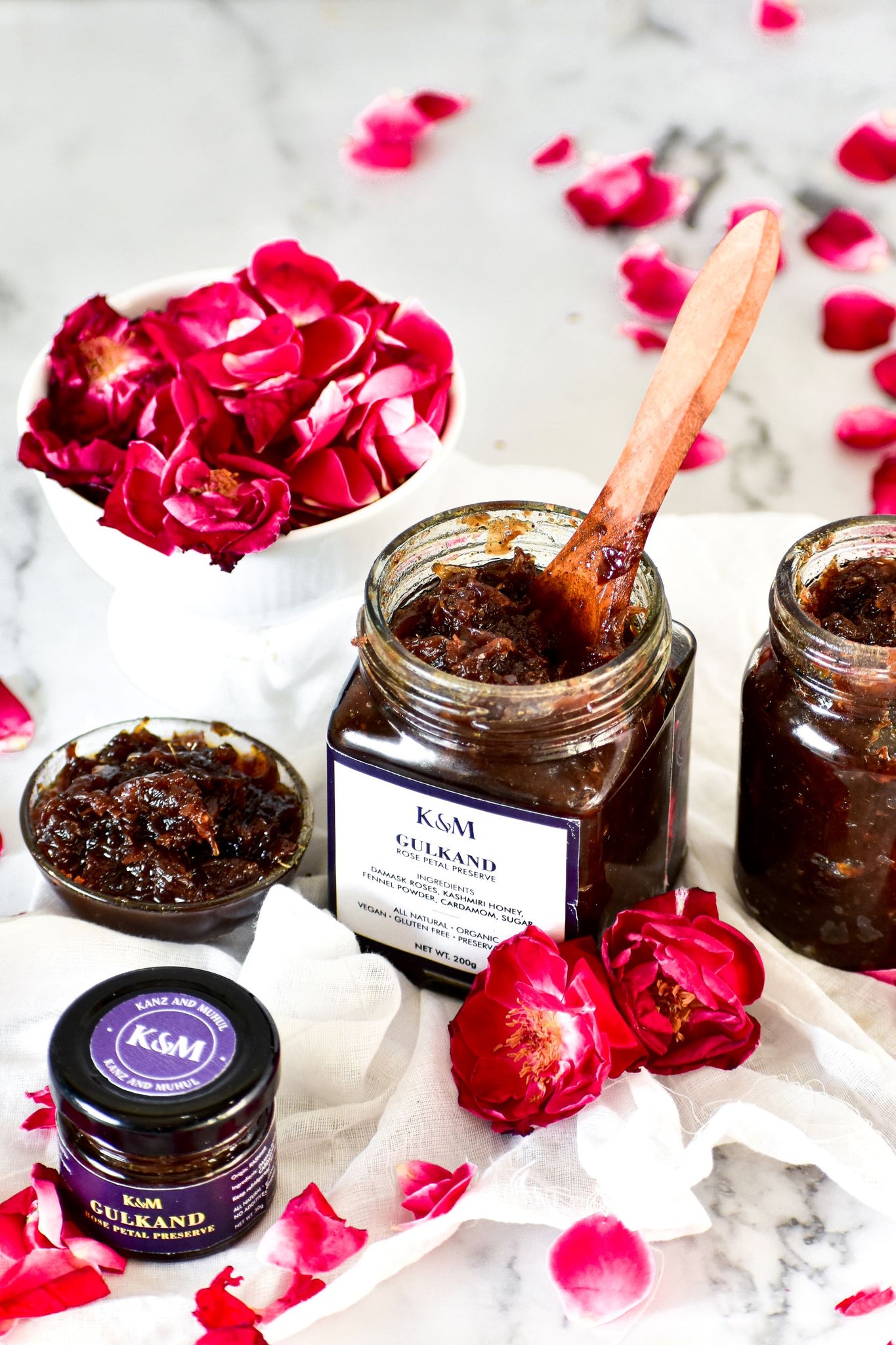 Kashmiri Rose Petal Jam (Gulkand)
